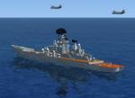FSX Quadruple pack Pilotable Missile Armed Soviet Warships